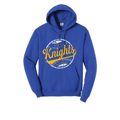 Knights Baseball Round Logo Hooded Sweatshirt