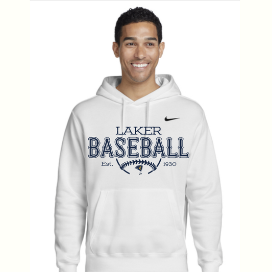 Lakers Nike Baseball Hoodie