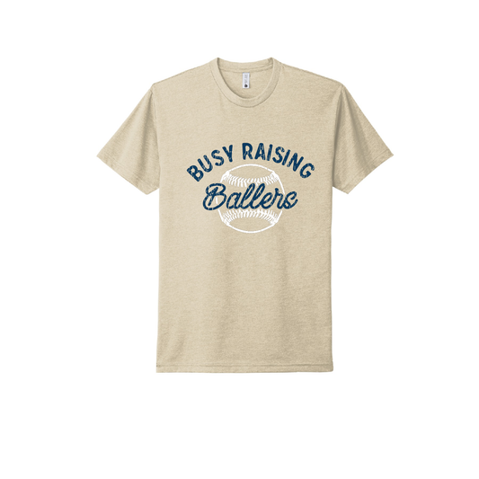 Cream Busy Raising Ballers