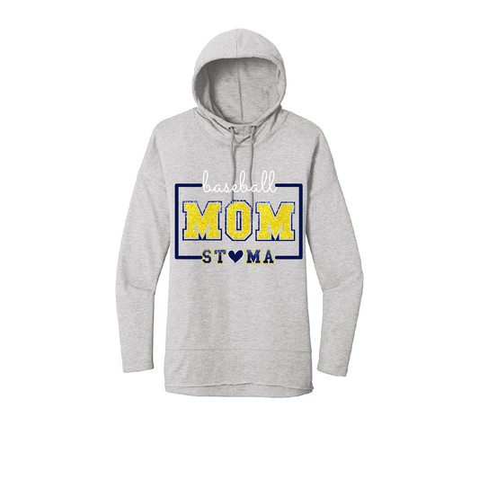 Baseball Mom Womens Fit Hoodie