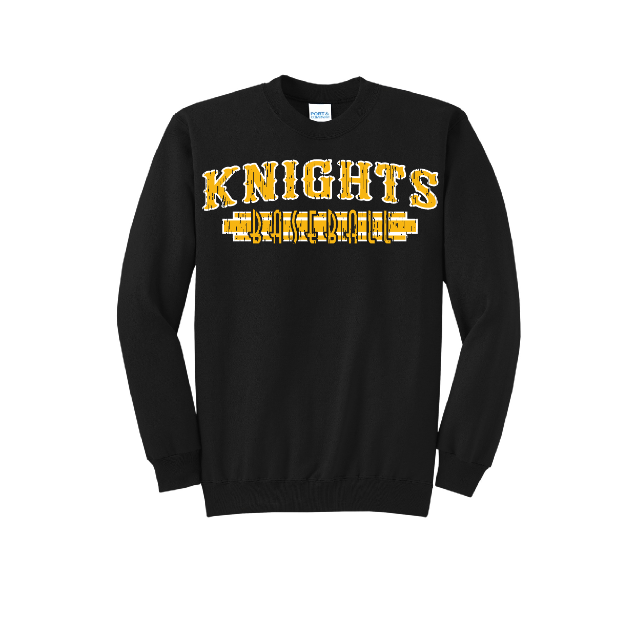 Classic Knights Baseball Crew Sweatshirt