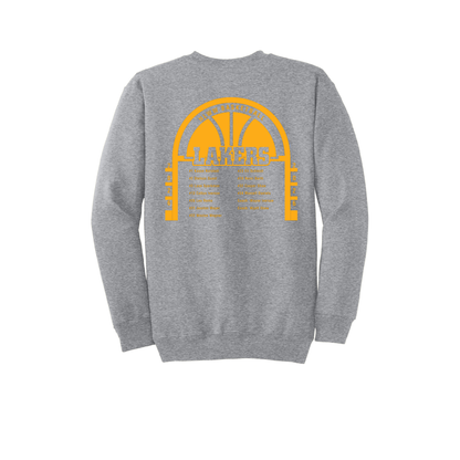 Lakers Basketball Fleece Crewneck Sweatshirt