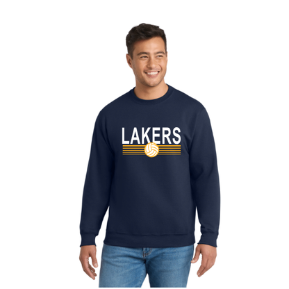 HLWW Lakers Volleyball Crewneck Sweatshirt