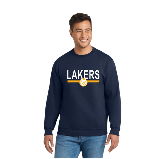 HLWW Lakers Volleyball Crewneck Sweatshirt
