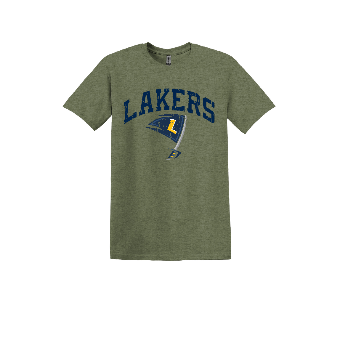 Heather Military Green Laker T