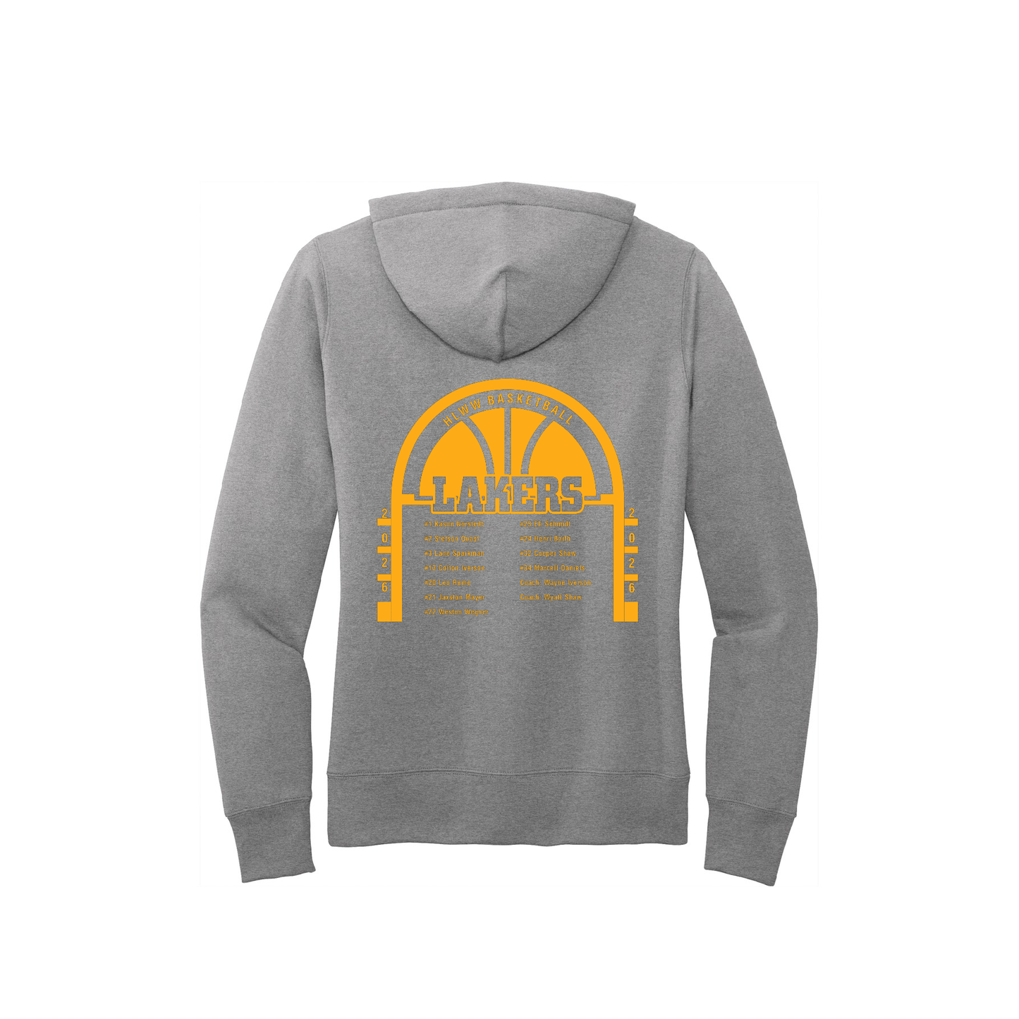 Lakers Basketball Women’s Fleece Hoodie