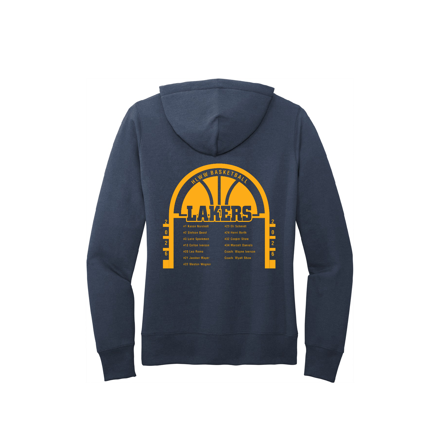 Lakers Basketball Women’s Fleece Hoodie