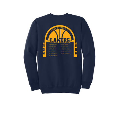Lakers Basketball Fleece Crewneck Sweatshirt