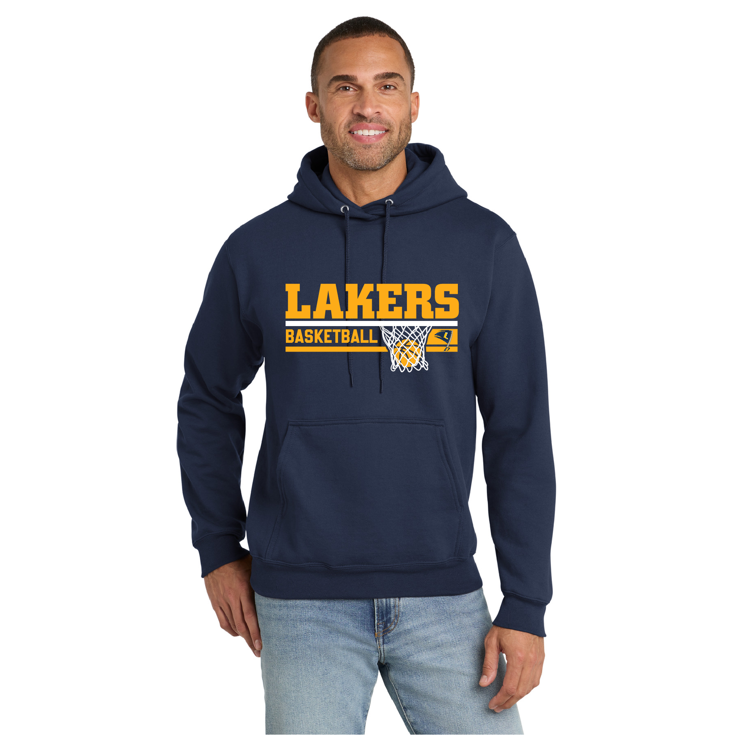 Lakers Basketball Fleece Hoodie