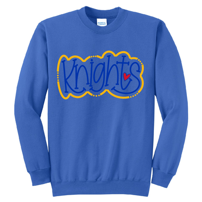 Classic Heart of the Knights Sweatshirt