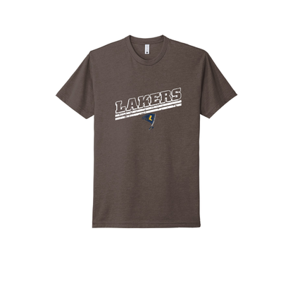 Lakers Distressed Slant T