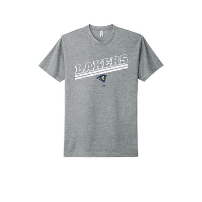 Lakers Distressed Slant T