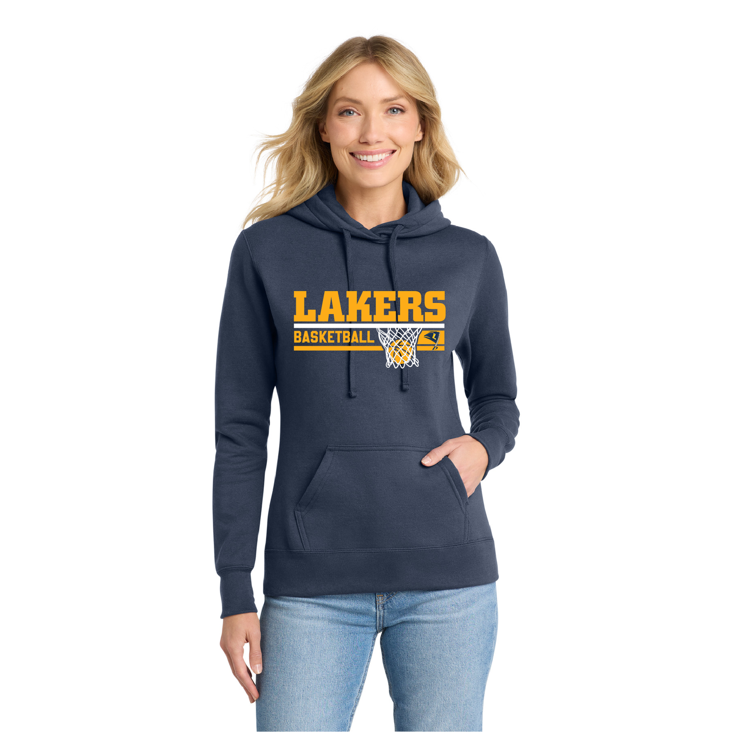 Lakers Basketball Women’s Fleece Hoodie